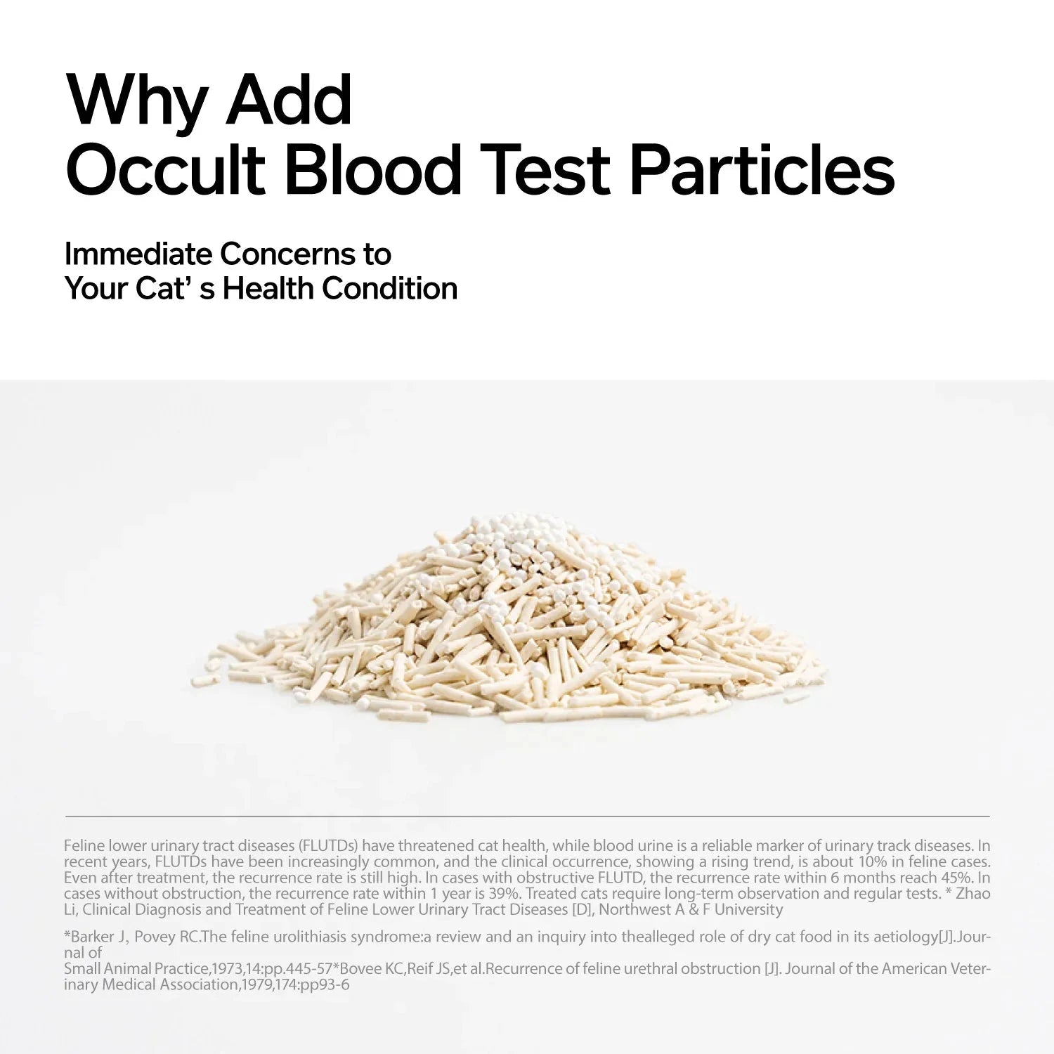Pidan Tofu Cat litter Occult Blood Test Particles by Pidan
