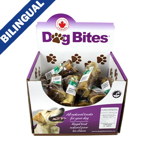 Dog Bites Meaty Marrow Bone 5" to 6" Dog Treat by Dog Bites