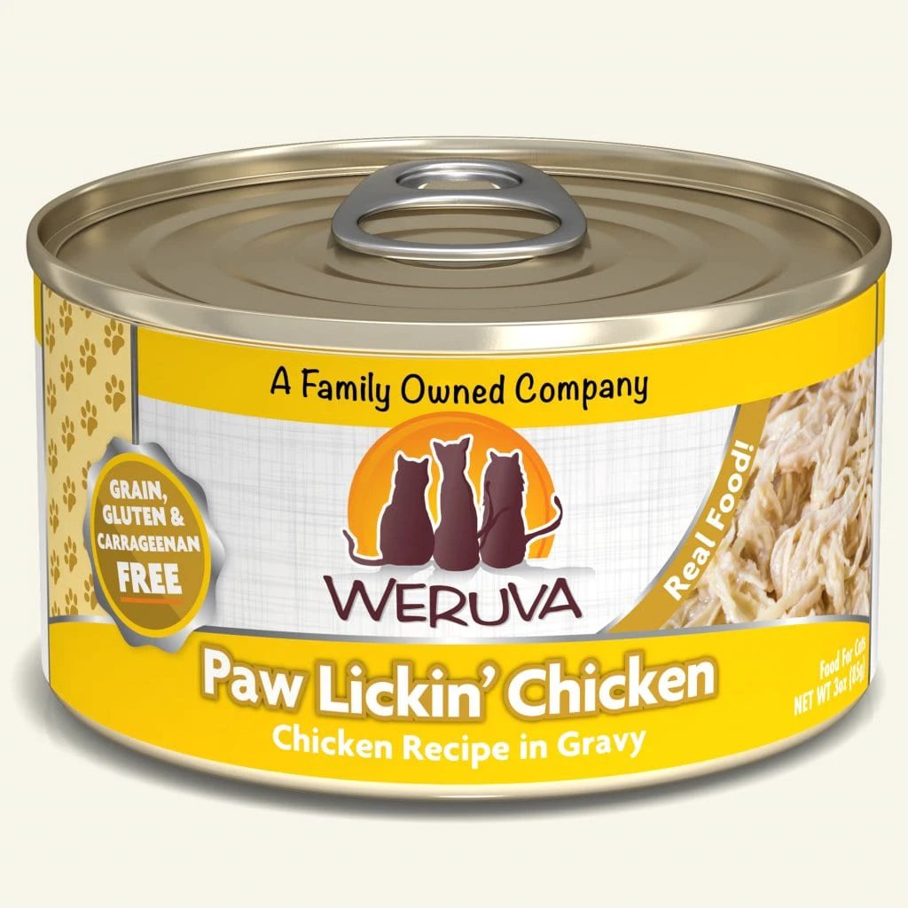 Weruva Classic Cat - Paw Lickin Chicken with Chicken Recipe in Gravy by Weruva