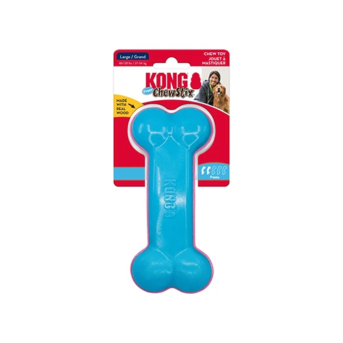 KONG ChewStix Puppy Curve Bone Dog Toy by KONG