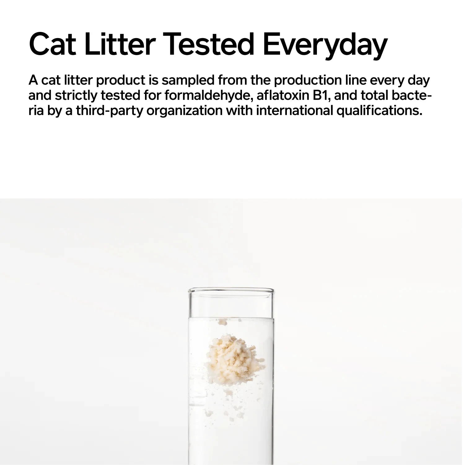 Pidan Cat Litter Tofu Original | 70% 2mm mix 30% 1.5mm Original Tofu Cat Litter | 2.4 kg per bag (Pure Tofu) | by Pidan