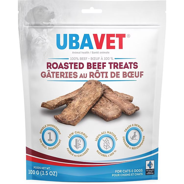 Ubavet Roasted Beef Treats by BEAM Pharmacy
