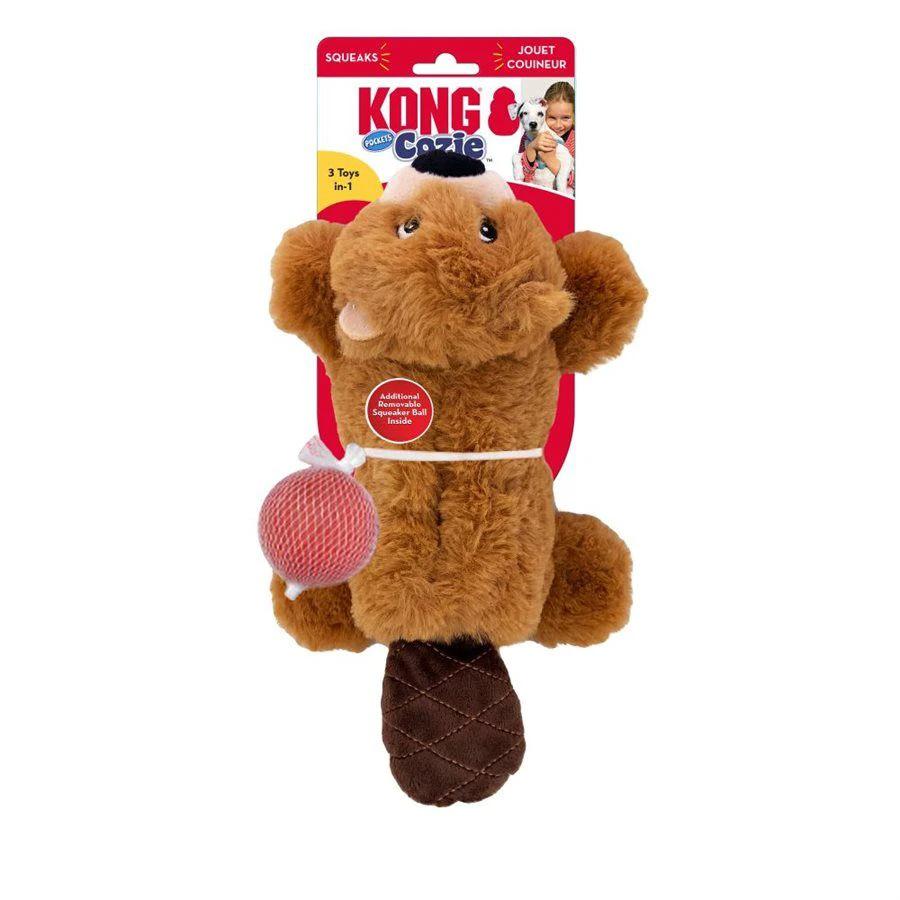 KONG Cozie™ Pocketz Beaver by KONG