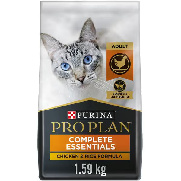 Purina Pro Plan® Adult Complete Essentials Chicken & Rice Formula Dry Cat Food 3.5Lb