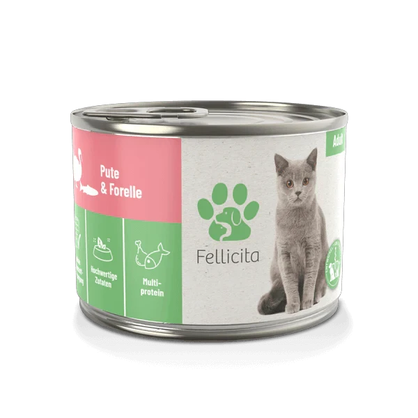 Fellicita Turkey & Trout 200g by DEPet