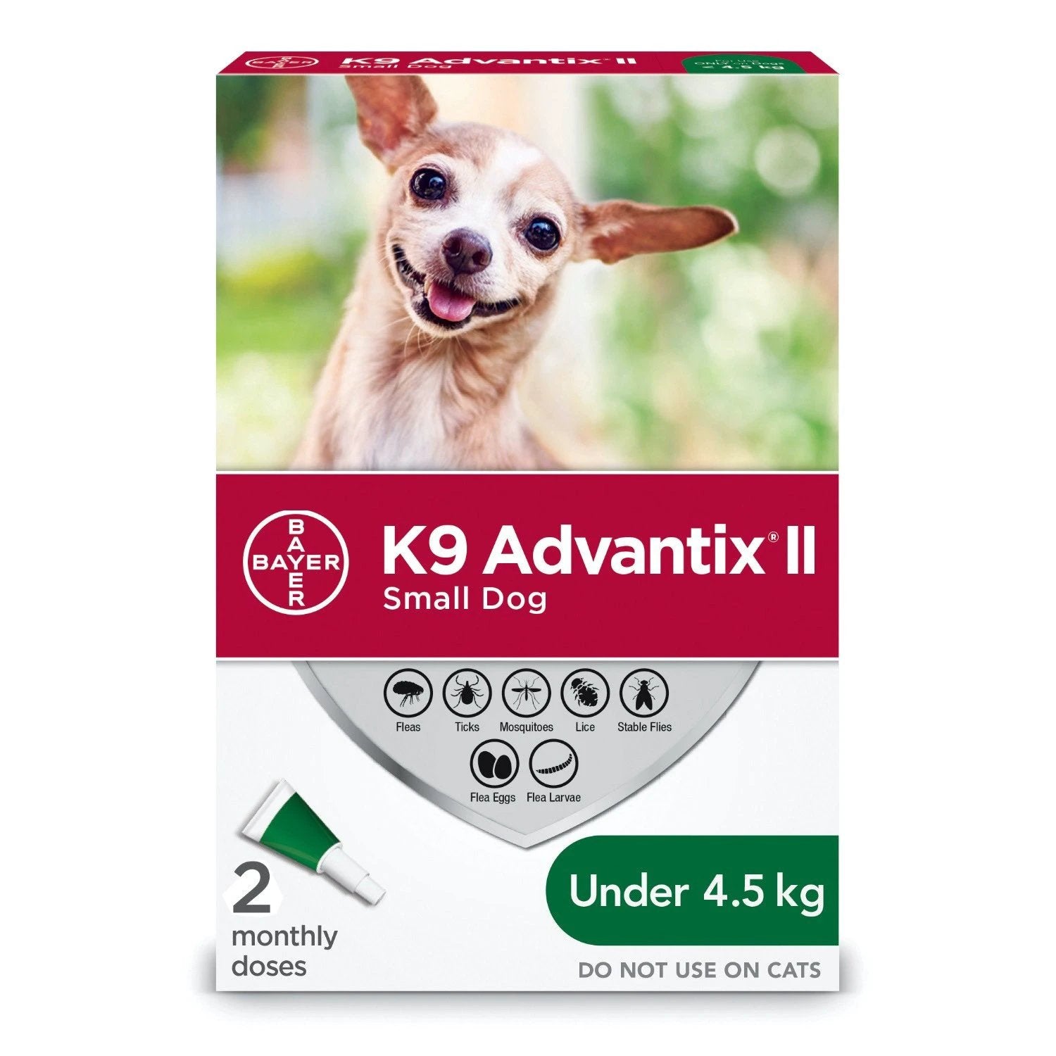 K9 Advantix II Flea & Tick Treatment for Small Dog (<4.5kg) by BEAM Pharmacy