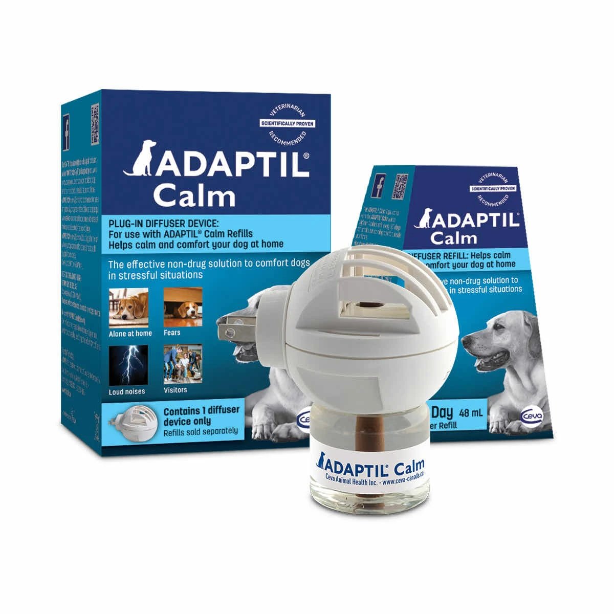 Adaptil Diffuser/Refill - Calms & Comforts Dogs at Home by BEAM Pharmacy