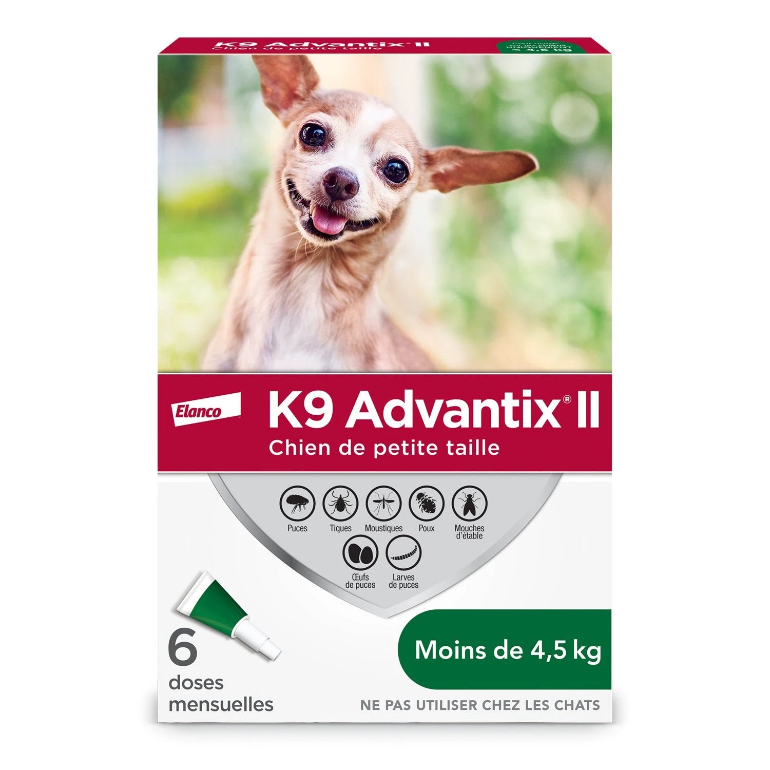K9 Advantix II Flea & Tick Treatment for Small Dog (<4.5kg) by BEAM Pharmacy