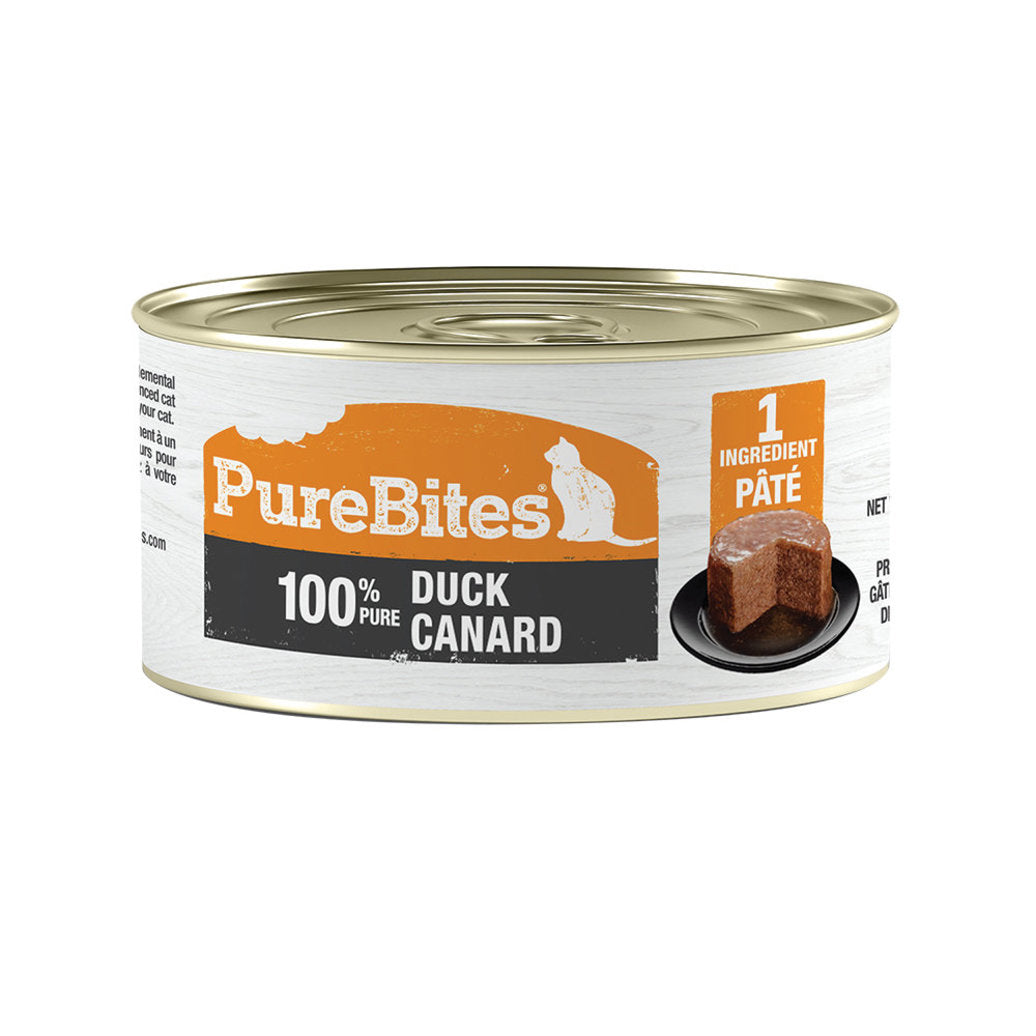Pâté de canard pur PureBites pour chats