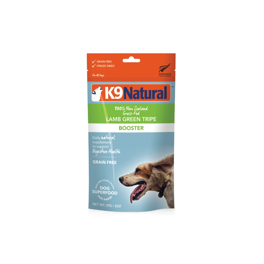 K9 Natural Lamb Green Tripe Freeze-Dried Booster by K9 Natural