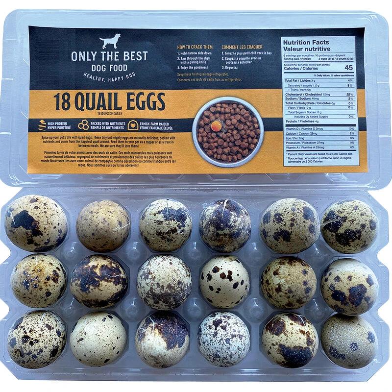 Only The Best Spring Creek Quail Eggs – 18 Per Pack by Only The Best