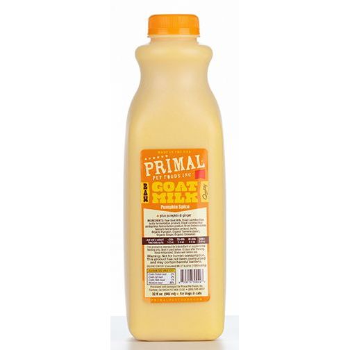 Primal Frozen Goat Milk Pumpkin Spice for Cat and Dog