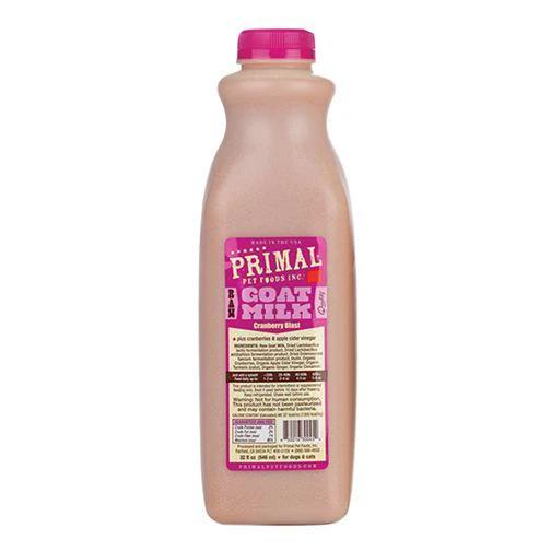 Primal Frozen Goat Milk Cranberry Blast for Cat and Dog by Primal