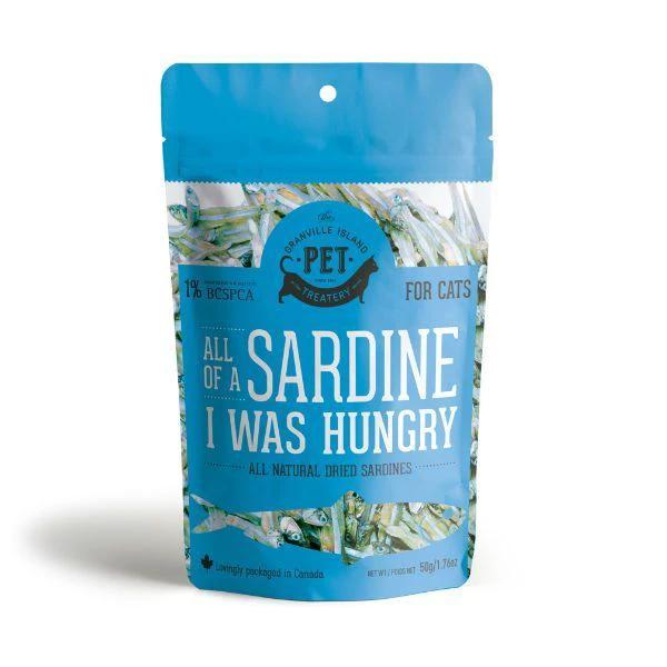 The Granville Island With Love and Fishes - Premium Dehydrated Sardines Treat For Dogs & Cats by Granville