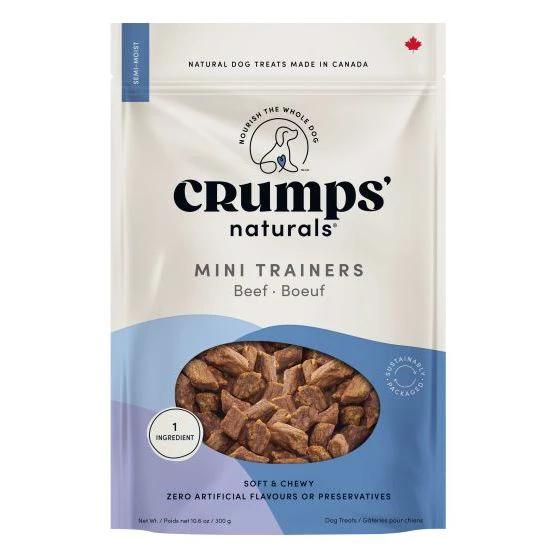 Crumps' Naturals Semi Moist Beef Mini Trainers by Crumps' Naturals
