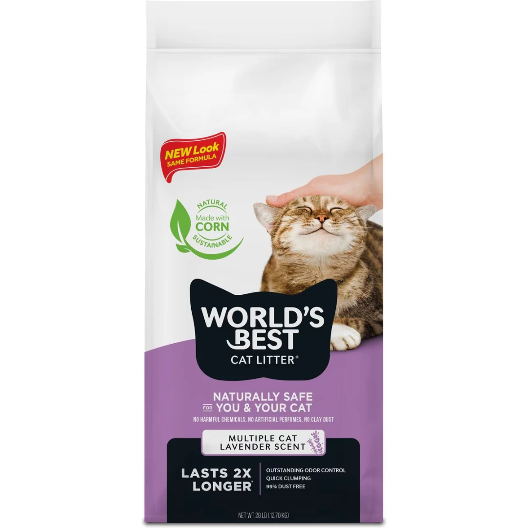 World's Best Cat Litter Lavender Scent by World's Best Cat Litter