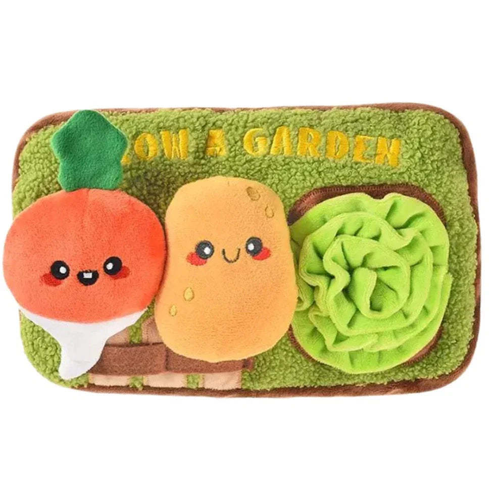 HugSmart Fuzzy Friendz Puppy Garden - Garden Sniffle Toy