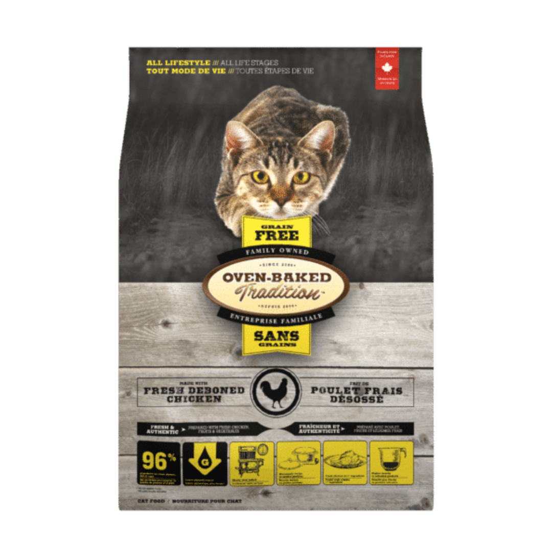 Oven-Baked Tradition Grain Free Chicken Cat Dry Food