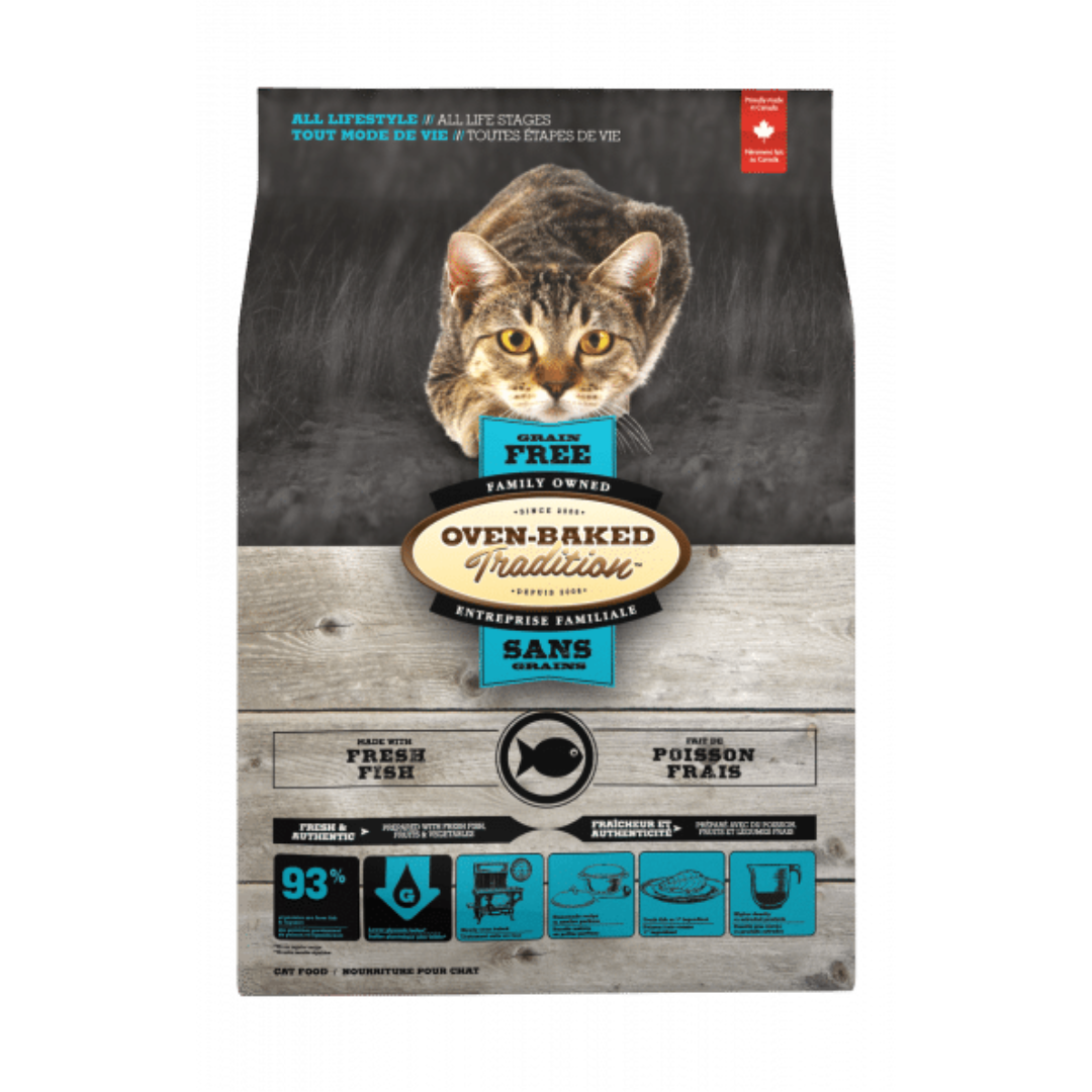 Oven-Baked Tradition Grain Free Fish Cat Dry Food