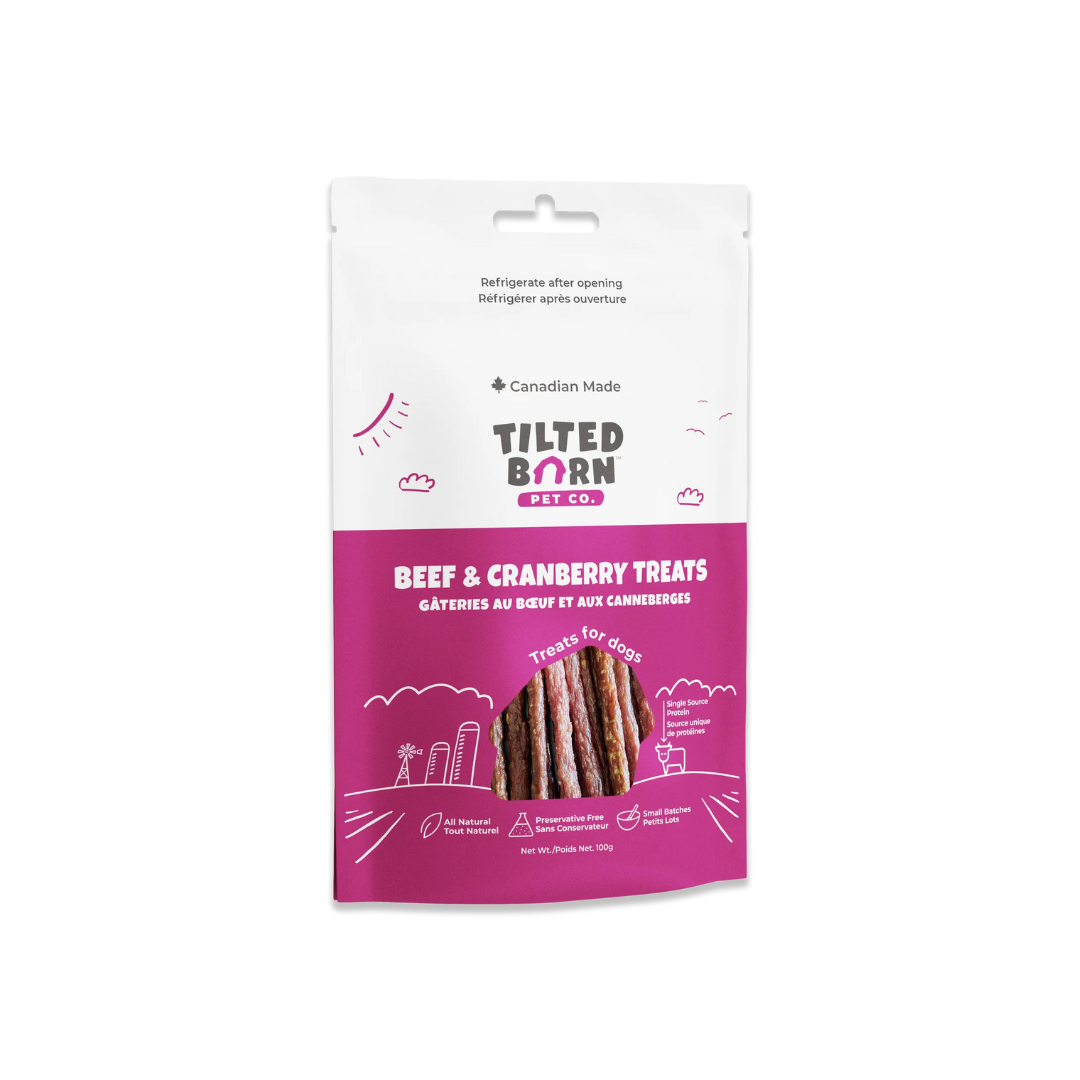 Tilted Barn Beef & Cranberry Dog Treats