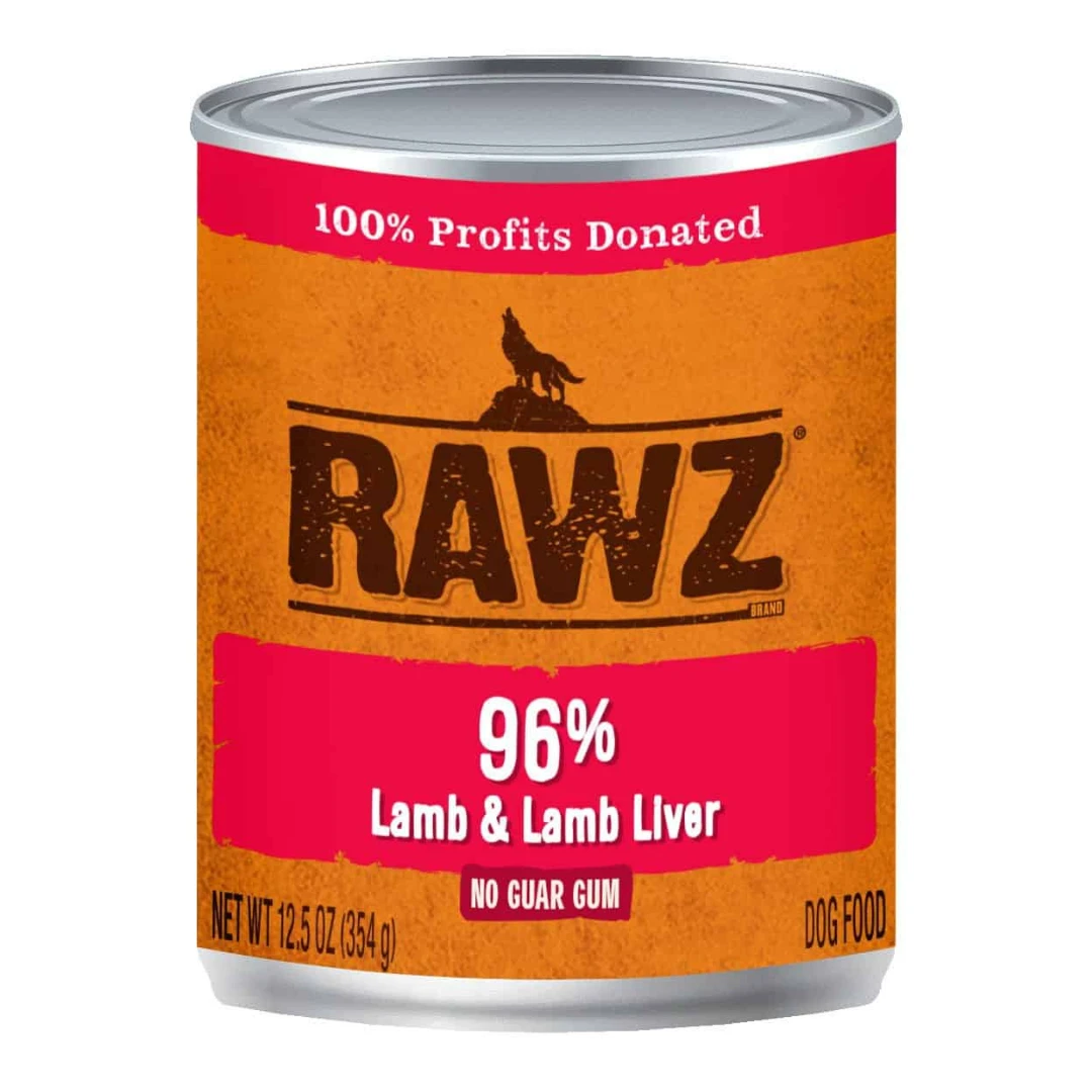 RAWZ 96% Lamb & Lamb Liver Dog Food