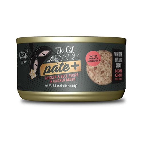 Tiki Cat® After Dark® Pâté+ in Chicken Broth Wet Canned Food by Tiki Cat
