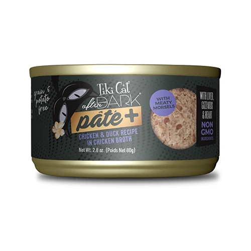 Tiki Cat® After Dark® Pâté+ in Chicken Broth Wet Canned Food by Tiki Cat