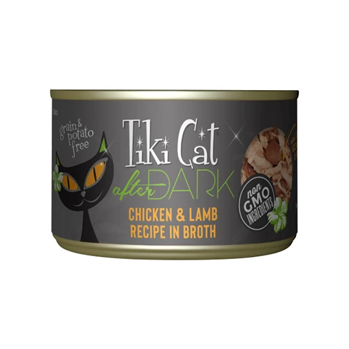 Tiki Cat® After Dark® Chicken & Lamb Recipe in Broth Wet Cat Food by Tiki Cat