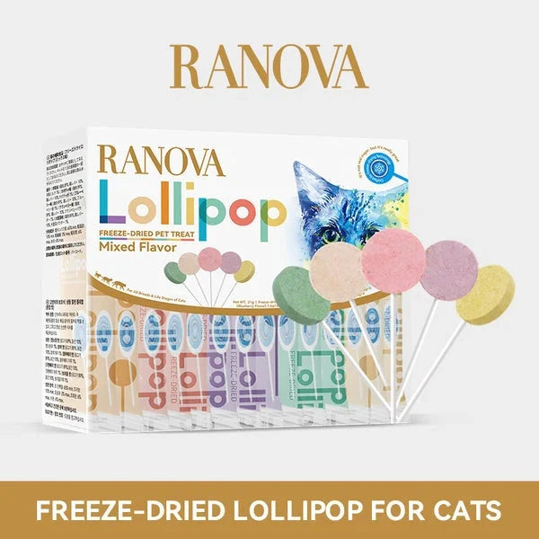 Ranova Freeze-Dried Lollipops For Cat (Mixed Flavor) 15pcs by Ranova