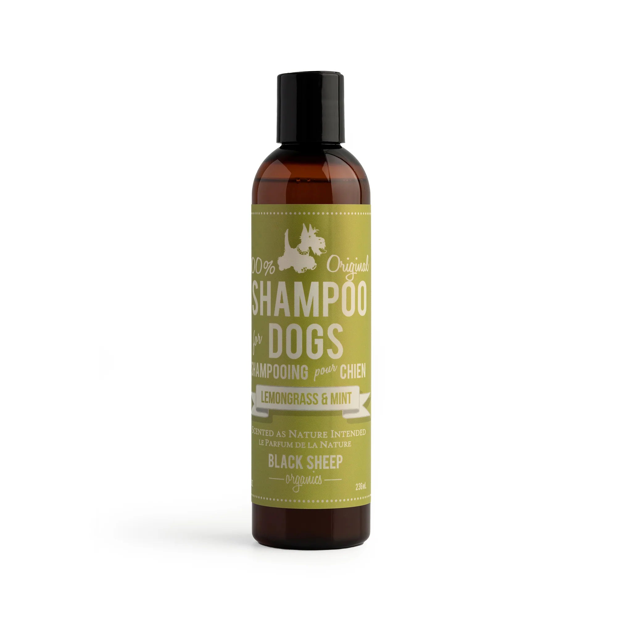 BLACK SHEEP -Lemongrass & Mint Organic Dog Shampoo
