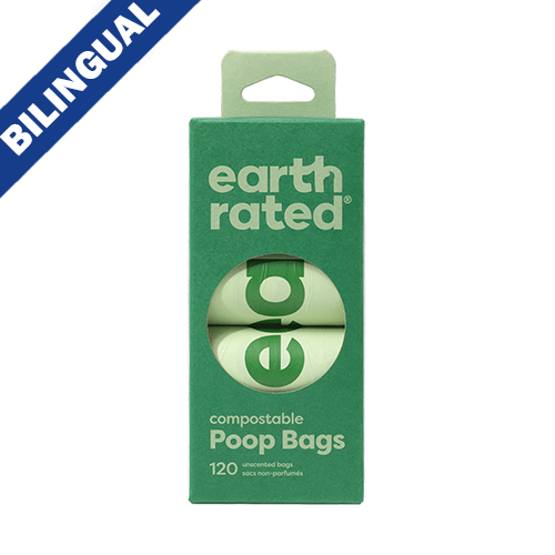 Earth Rated® Certified Compostable Bags (120 ct)