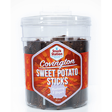 Ceci et cela Snack Station Covington Bâtonnets de patates douces Saveur myrtille et yaourt