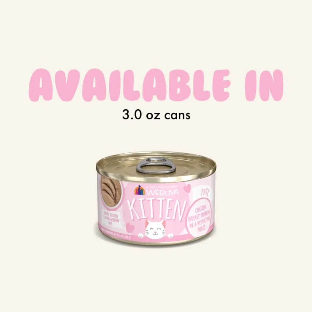 Weruva Kitten Chicken Breast Formula in a Hydrating Purée by Weruva