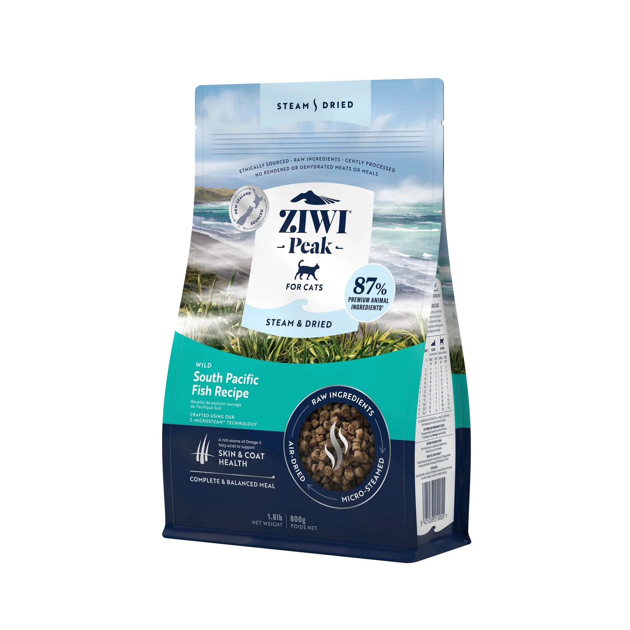 ZIWI Peak Steam Dried Wild South Pacific Fish Recipe by Ziwi