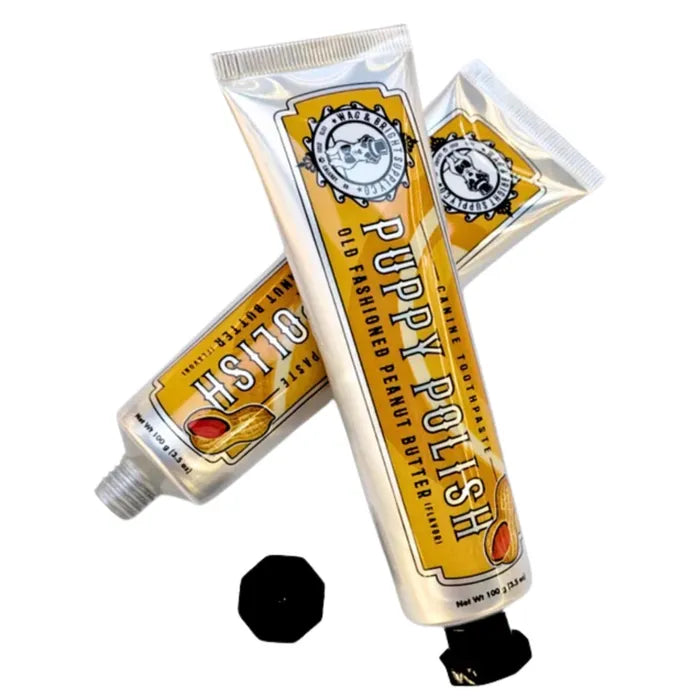 Wag & Bright Puppy Polish - Dentifrice saveur filet mignon
