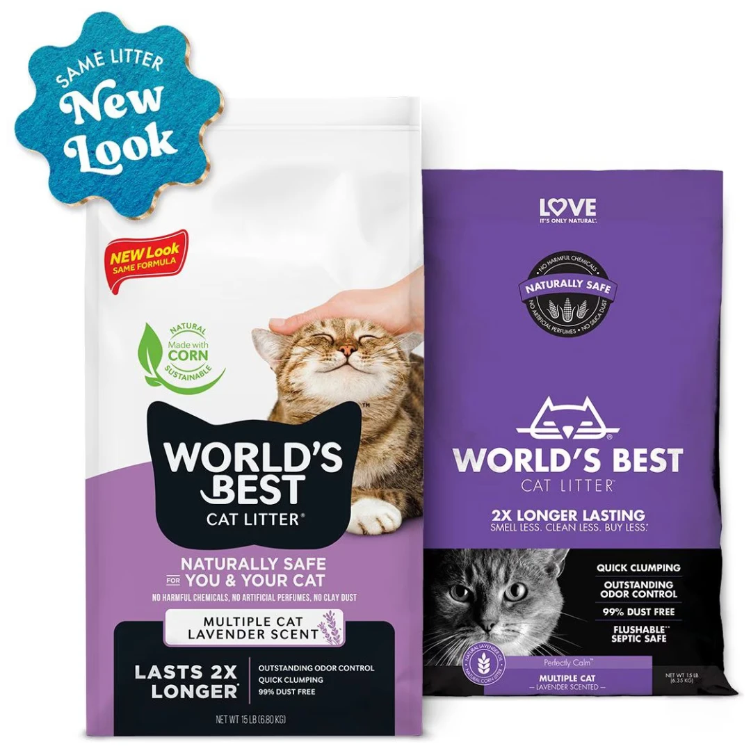World's Best Cat Litter Lavender Scent by World's Best Cat Litter