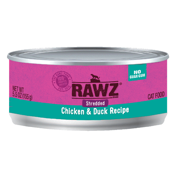 Rawz - Shredded Chicken & Duck 3oz