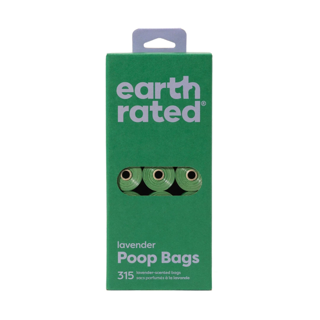 Earth Rated® Lavender Scented Poop Bags by earth rated