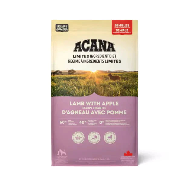ACANA Singles Lamb + Apple Recipe Dog Dry Food by ACANA