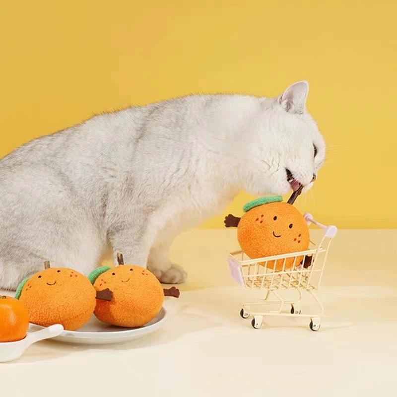 Zeze Orange Cat Toy
