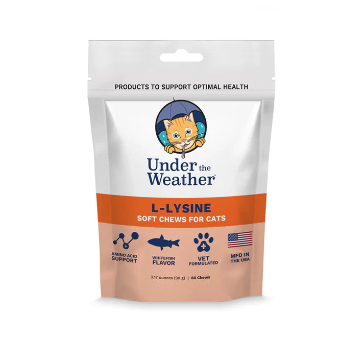 Under the Weather Soft Chew Cat Supplements L-Lysine