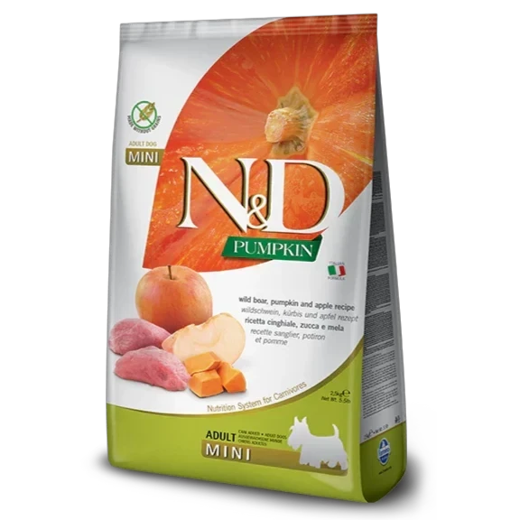 Farmina N&D Pumpkin Boar & Apple Mini Dog Food by Farmina
