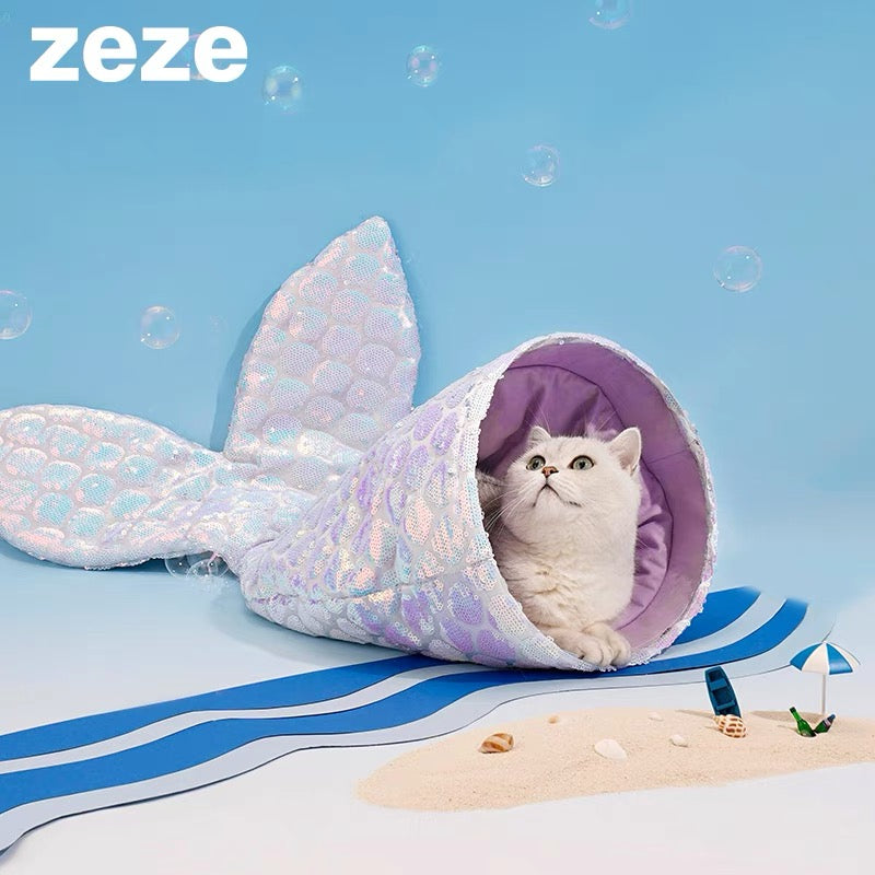 Lit pour chat Zeze Mermaid