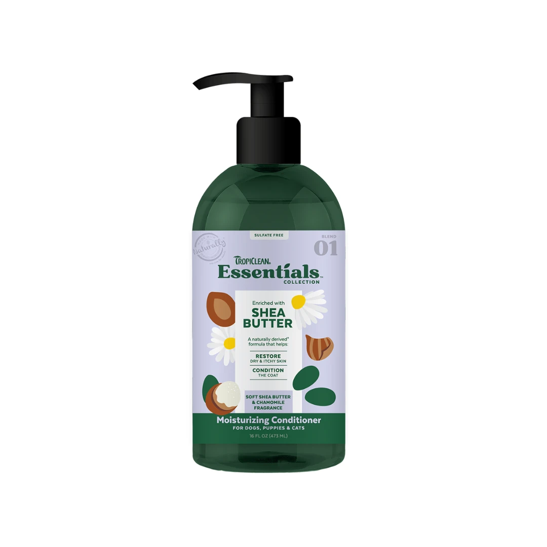 TropiClean Essentials Shea Butter Conditioner (Puppy, Dog & Cat) by TropiClean