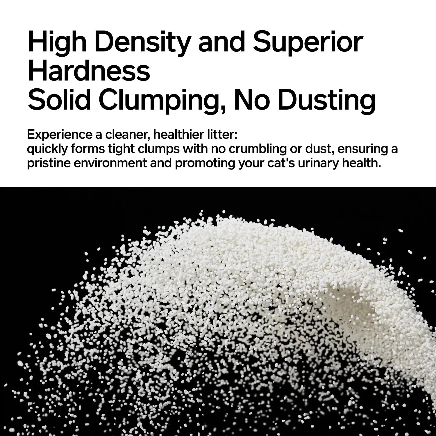 Pidan Cat Litter White-Jade (Corn Starch) Cat Litter, Non Flushable by Pidan