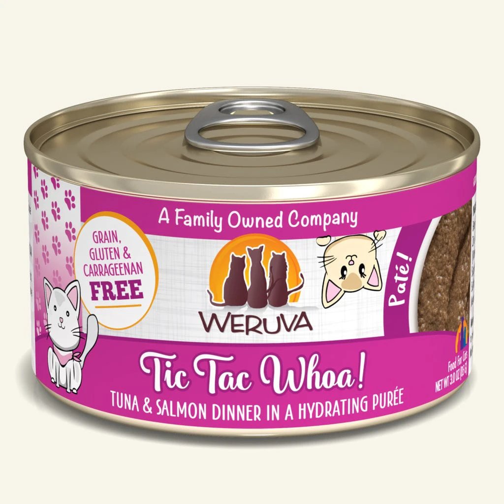 Weruva Cat Paté - Tic Tac Whoa with Tuna & Salmon by Weruva