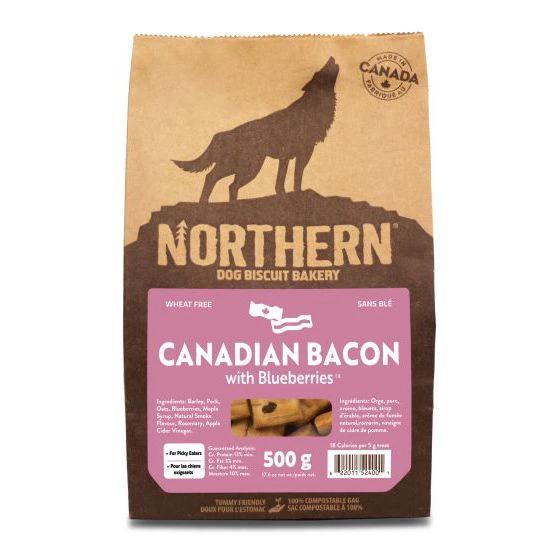 Northern Pet Dog Biscuit Canadian Bacon with Blueberries by NORTHERN PET