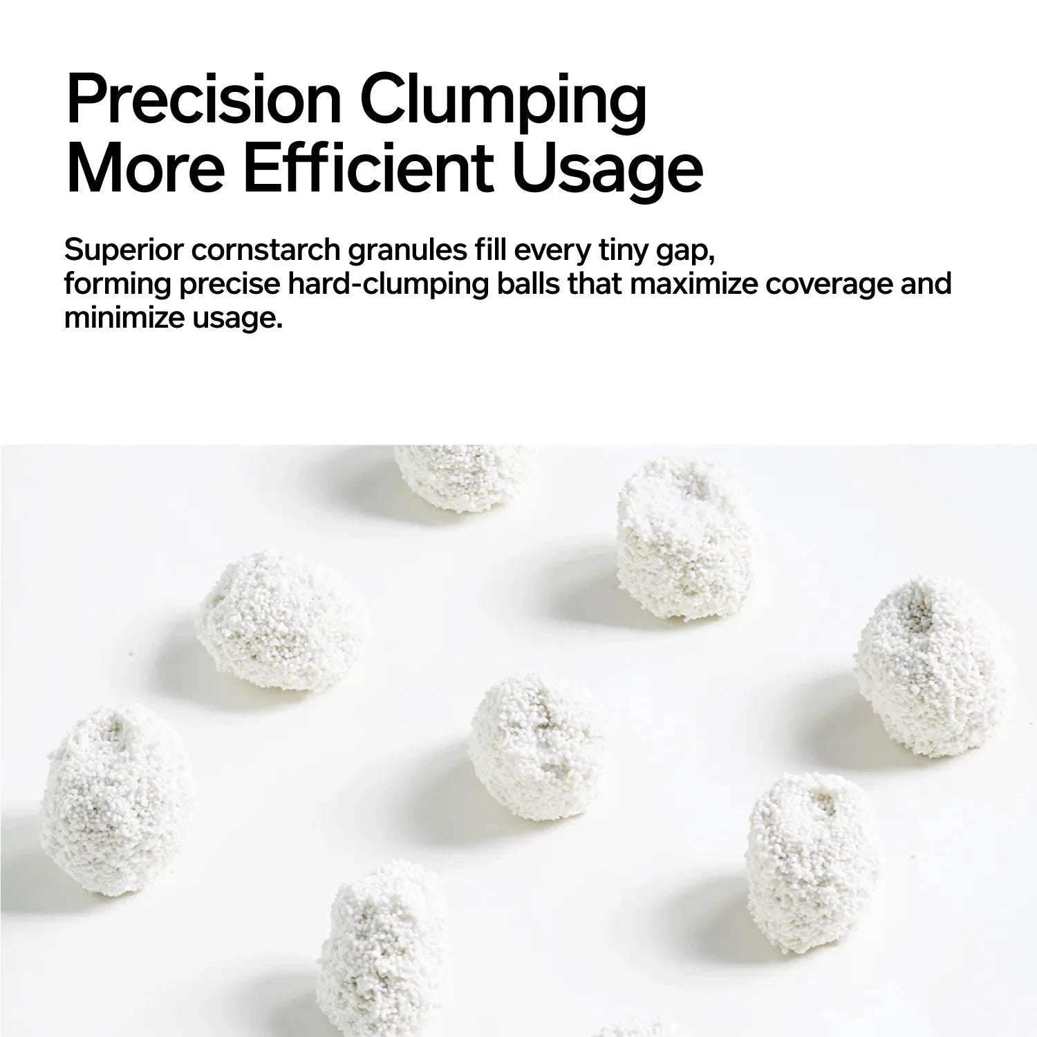 Pidan Cat Litter White-Jade (Corn Starch) Cat Litter, Non Flushable by Pidan