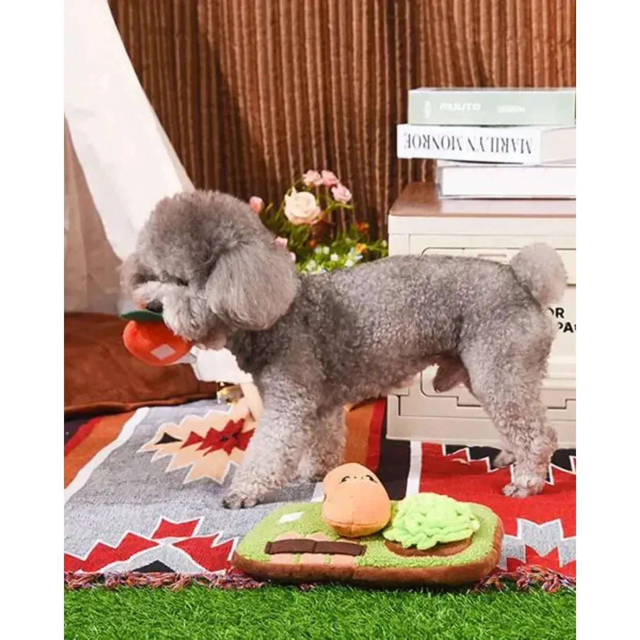 HugSmart Fuzzy Friendz Puppy Garden - Garden Sniffle Toy by HugSmart