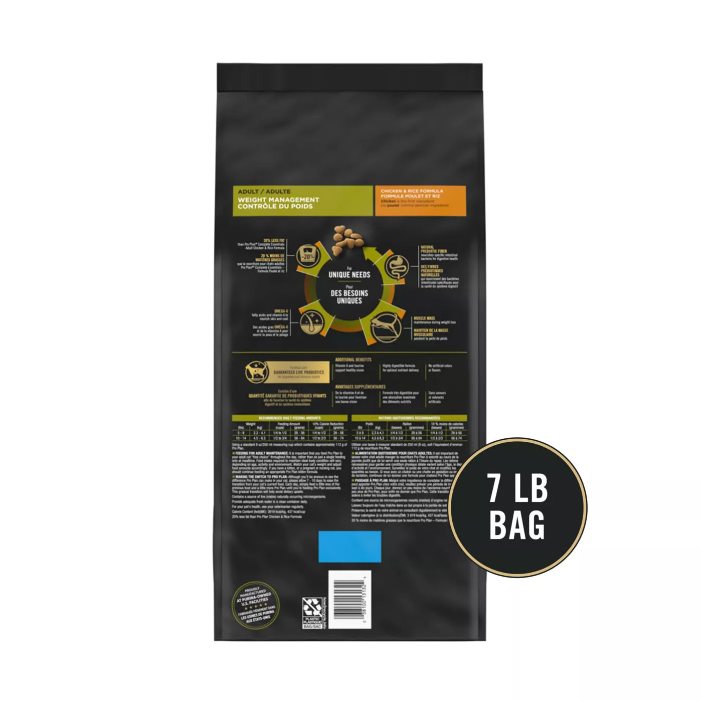 Purina Pro Plan® Adult Weight Management Chicken & Rice Formula Dry Cat Food